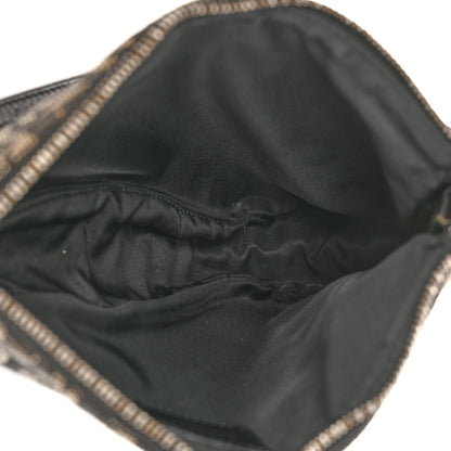 Christian Dior Monogram Mini Saddle Pochette Black 5 of 13