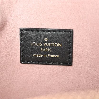 Louis Vuitton Lambskin Embossed Monogram Coussin PM Black 8 of 10