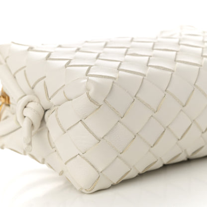 Bottega Veneta Nappa Intrecciato Mini Loop Camera Bag White 8 of 12
