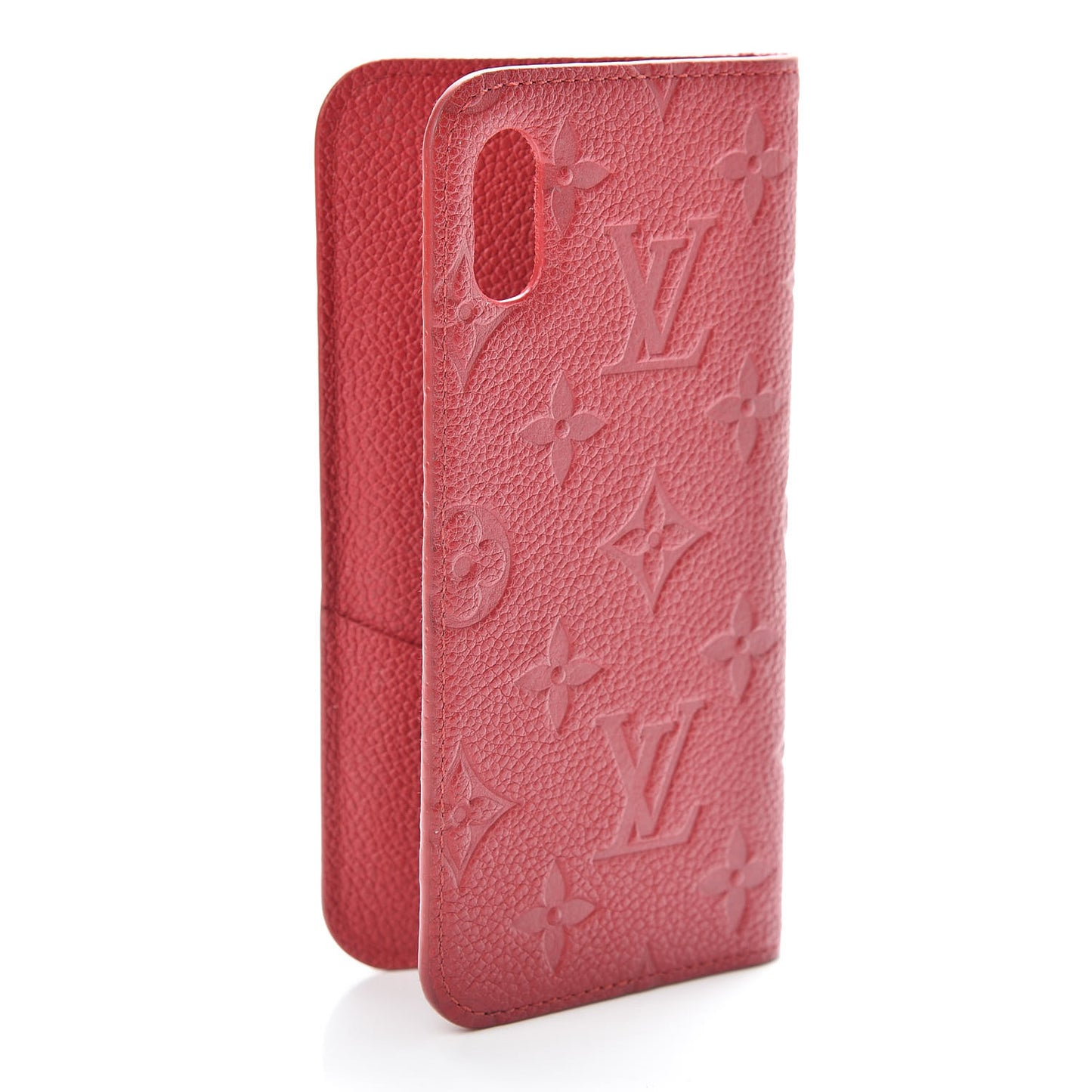 Empreinte iPhone X Folio Scarlet