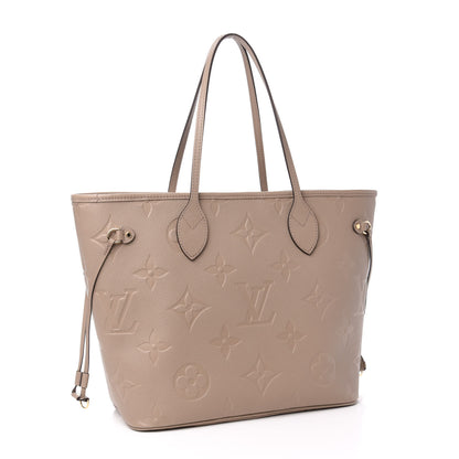 Louis Vuitton Empreinte Monogram Giant Neverfull MM Tourterelle 3 of 7