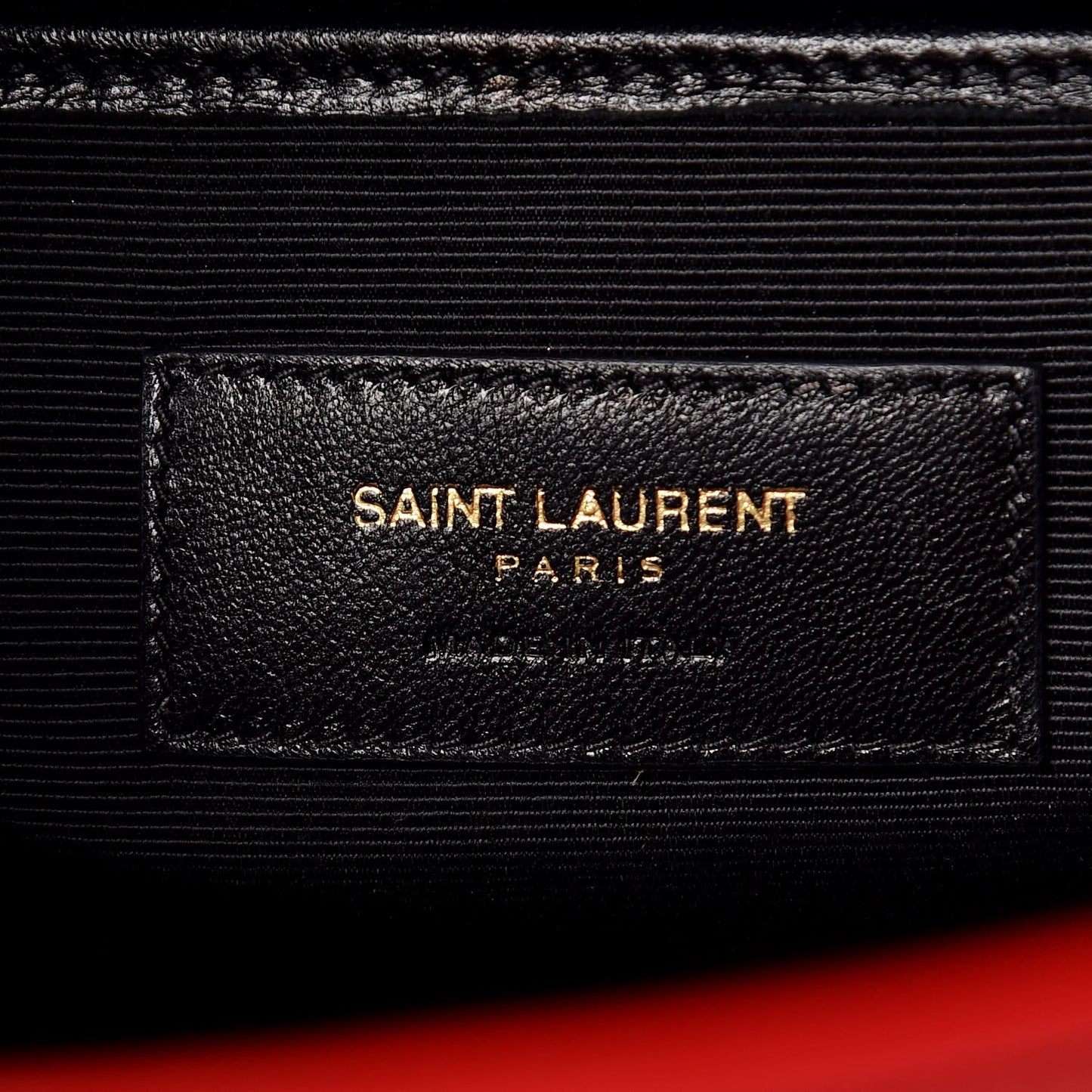 Calfskin Medium Moujik Top Handle Bag Lipstick Red