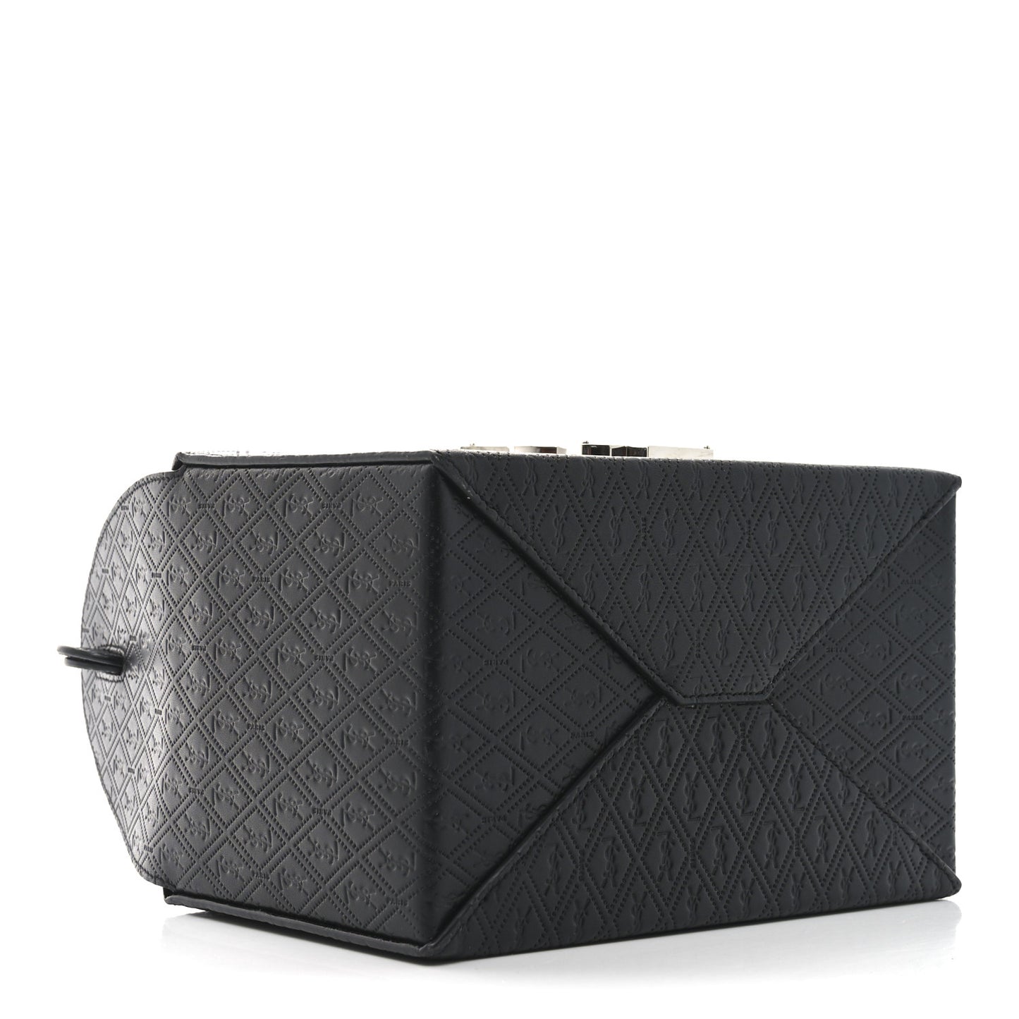 Calfskin Monogram Take Away Box Black