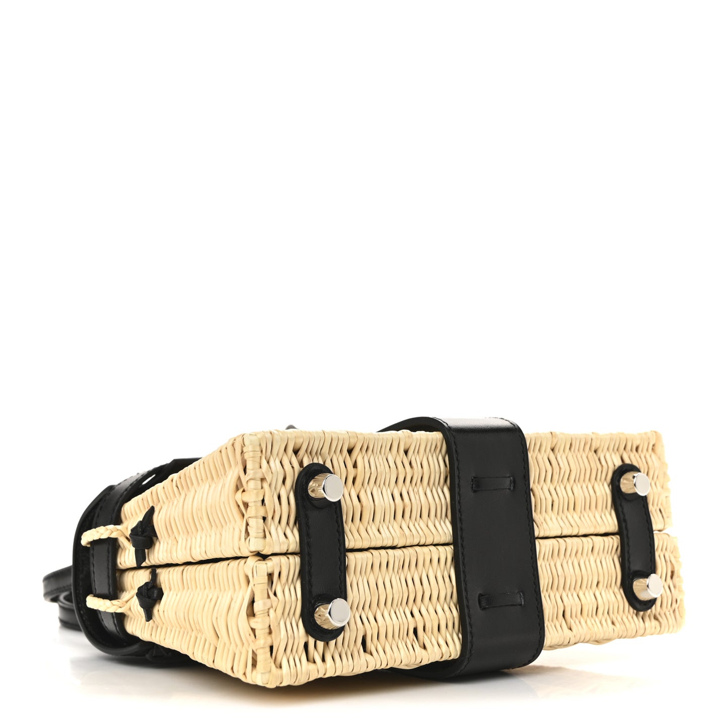 Wicker Box Picnic Mini Kelly 20 Naturel Black