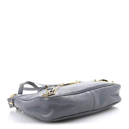 Balenciaga Chevre Gold Metallic Edge Hardware Hip Gris Acier 4 of 11