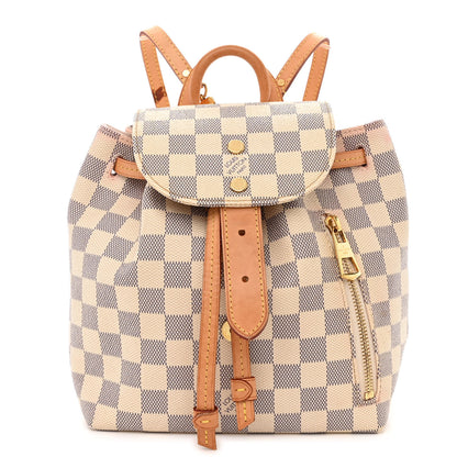 Louis Vuitton Damier Azur Sperone BB Backpack 1 of 15