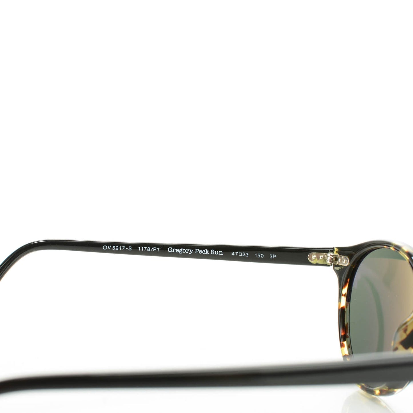 Polarized Gregory Peck Sunglasses Black Tortoise