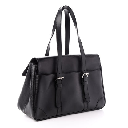 Louis Vuitton Epi Segur MM Black 3 of 8