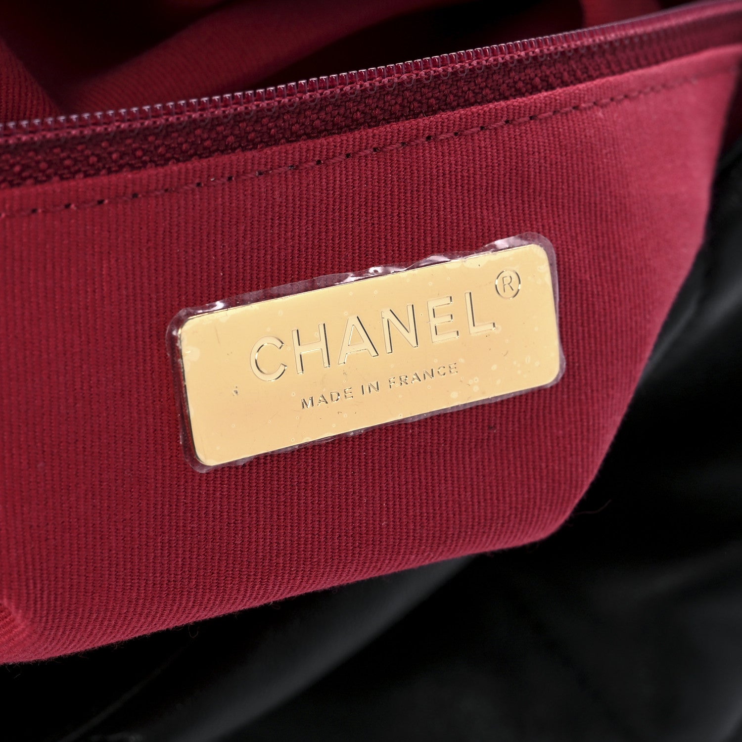 Chanel Lambskin Quilted Large Chanel 19 Flap Black 5 of 10
