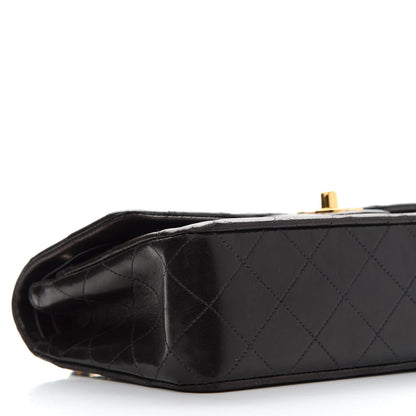 Chanel Lambskin Quilted Small Double Flap Black 8 of 12