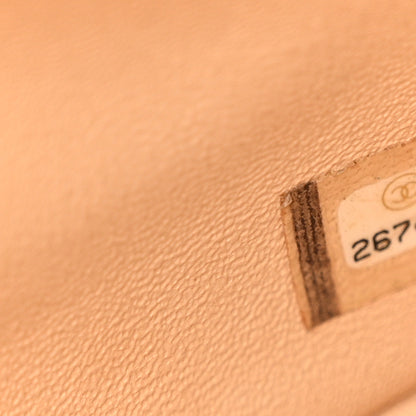 Chanel Lambskin Quilted Jumbo Double Flap Beige 7 of 21