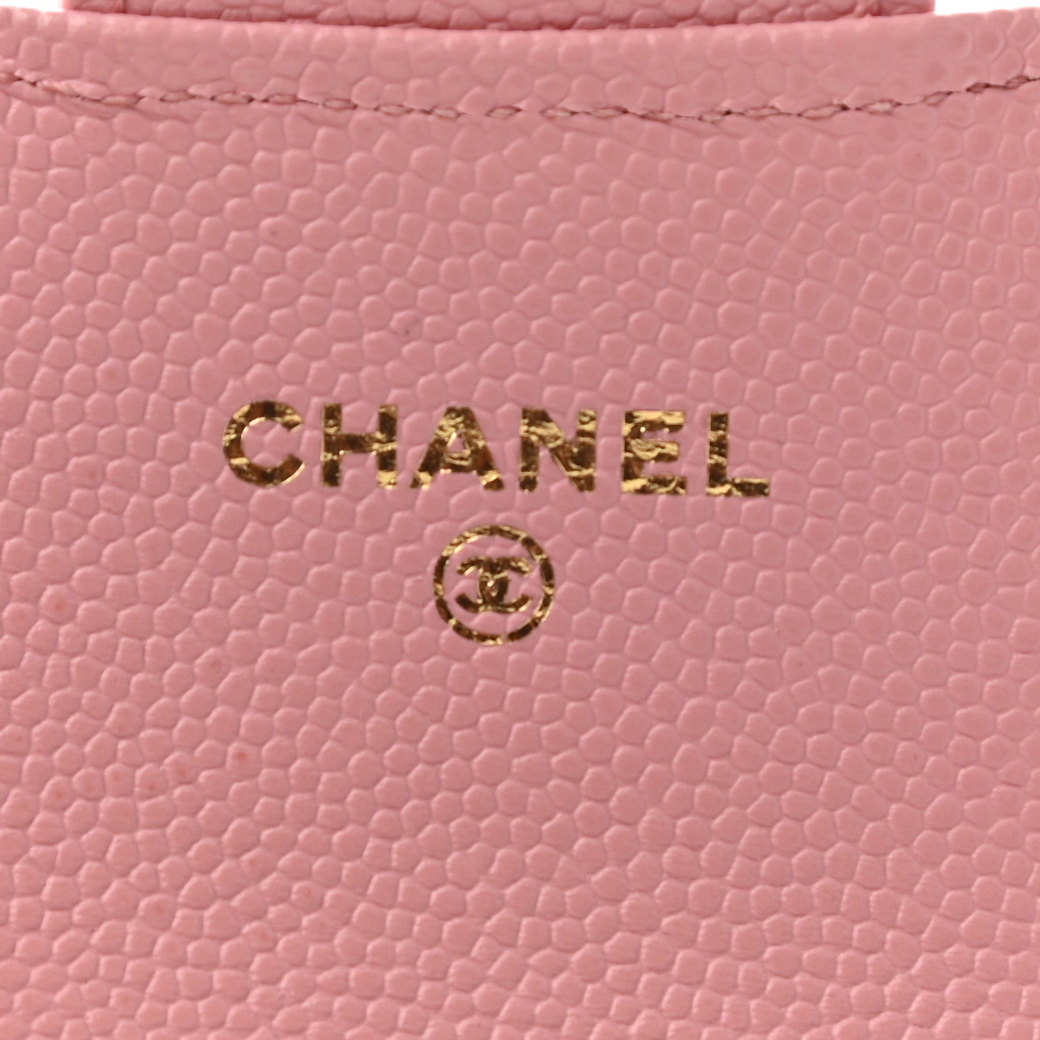 Chanel Caviar Quilted Flap Card Holder Wallet Light Pink 7 of 8