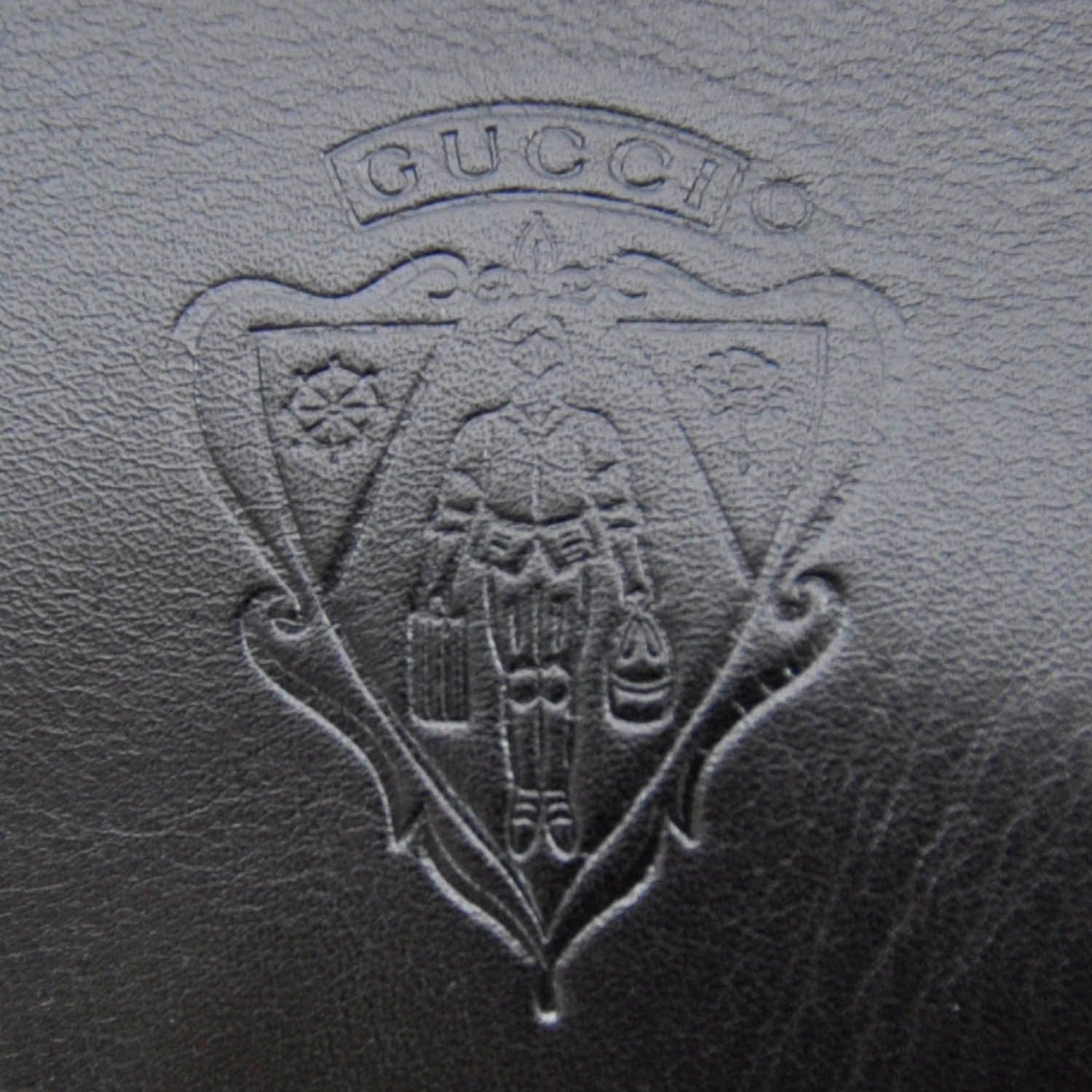 Gucci Canvas Crest Hobo Black 5 of 9