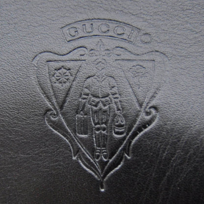 Gucci Canvas Crest Hobo Black 5 of 9
