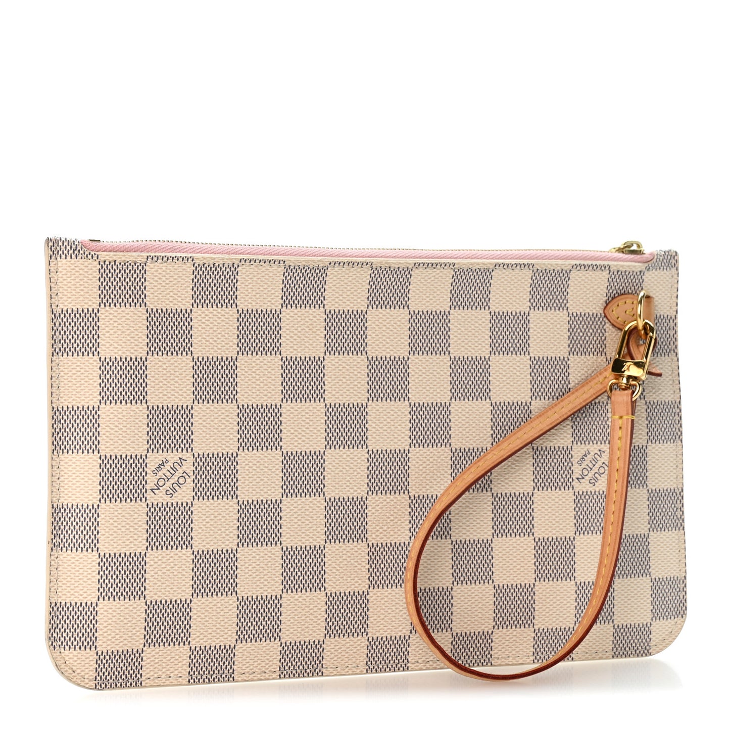 Damier Azur Neverfull MM GM Pochette Rose Ballerine