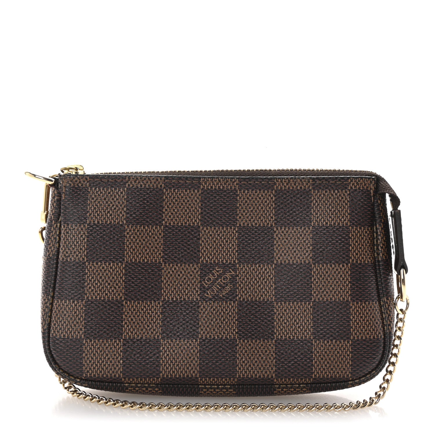 Louis Vuitton Damier Ebene Mini Pochette Accessories 1 of 8