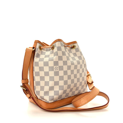 Louis Vuitton Damier Azur Noe BB 3 of 15