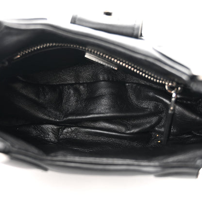Prada Nappa Soft Padded Re-Edition 2002 Moon Bag Black 5 of 10