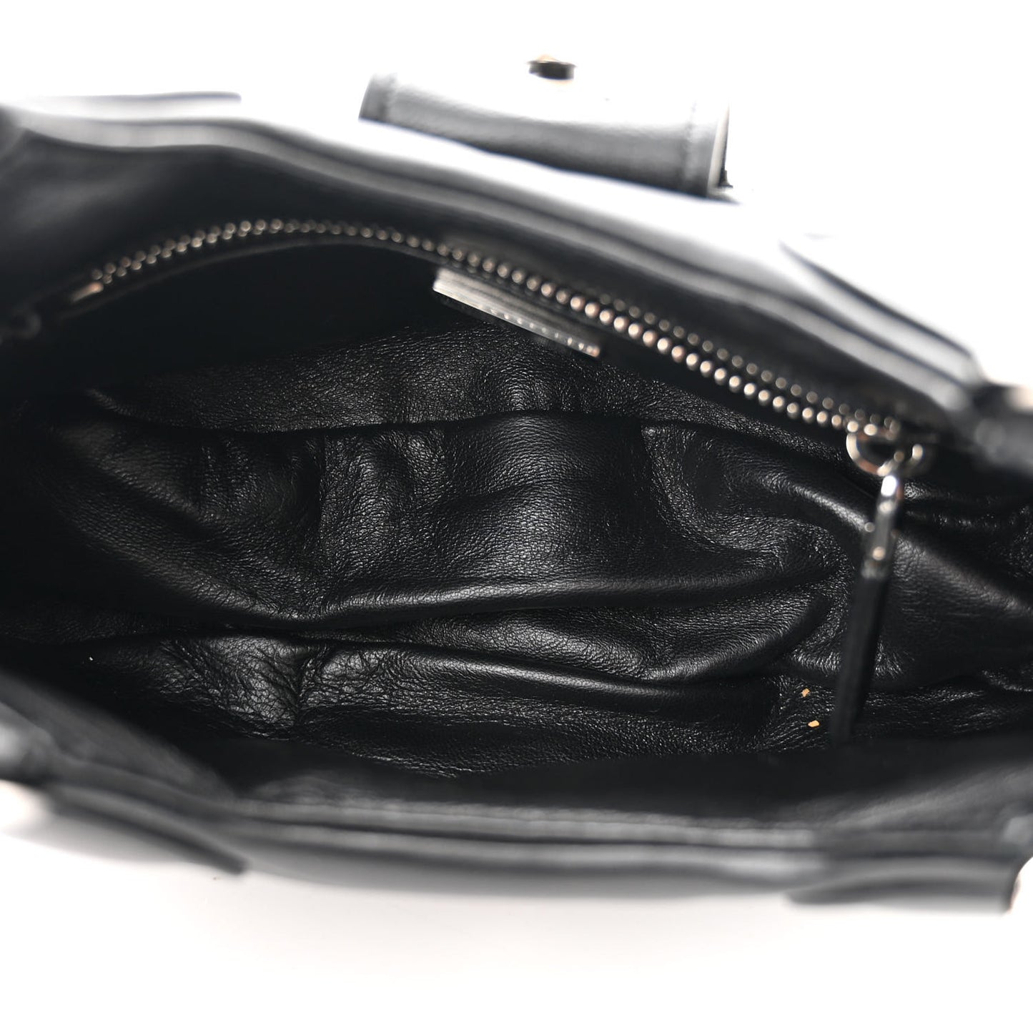 Nappa Soft Padded Re-Edition 2002 Moon Bag Black