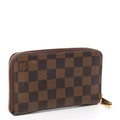Louis Vuitton Damier Ebene Zippy Compact Wallet 3 of 8