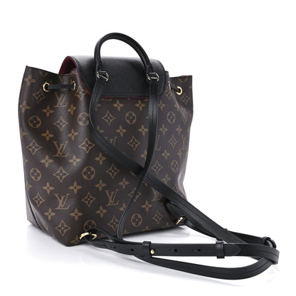 Louis Vuitton Monogram Montsouris PM Black 3 of 9