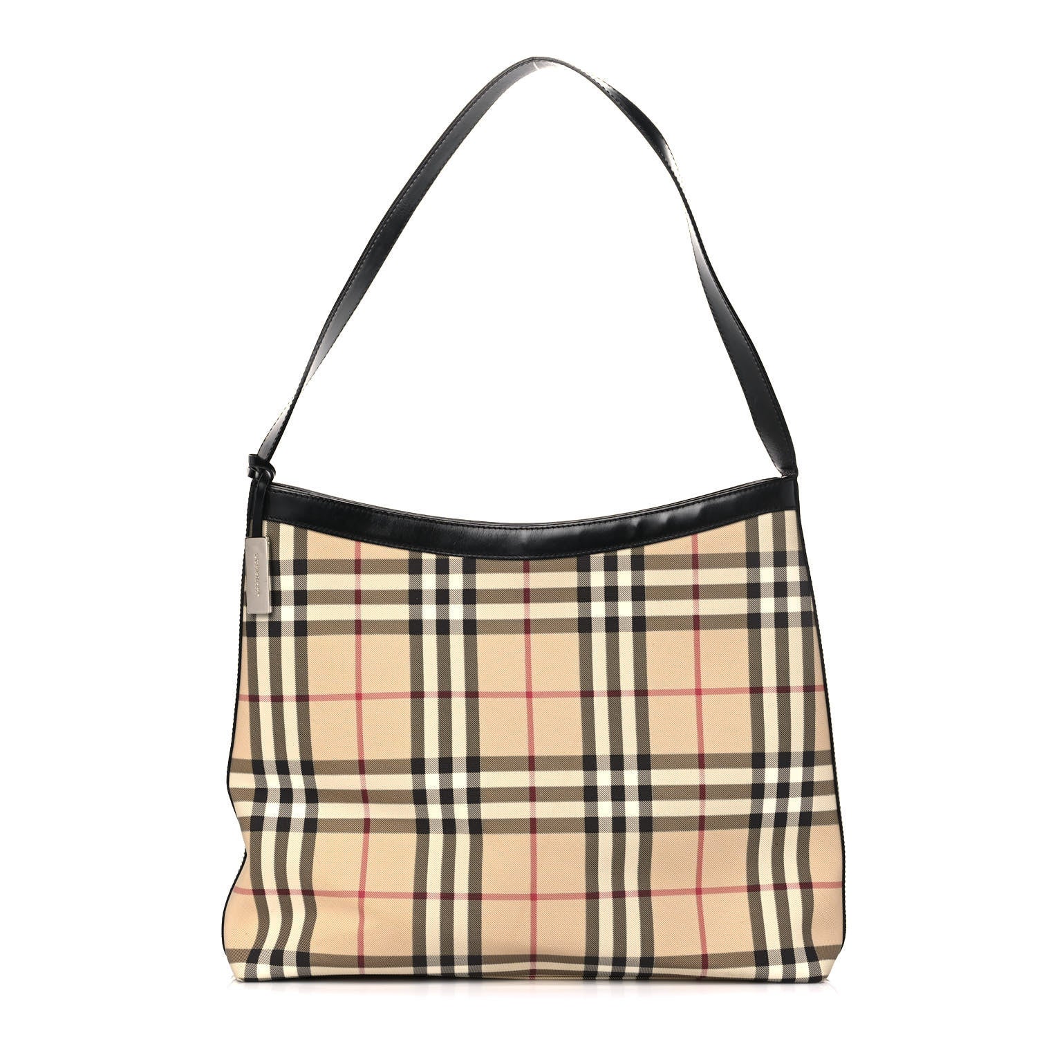 Burberry House Check Shoulder Bag Black 1 of 12