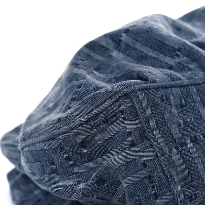 Fendi Denim Zucca Mia Tote Blue 8 of 16