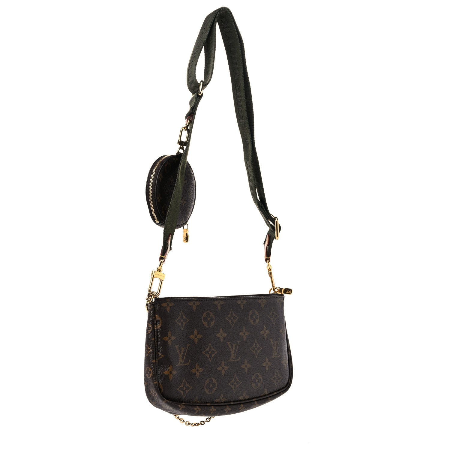 Louis Vuitton Monogram Multi Pochette Accessories Kaki 3 of 14