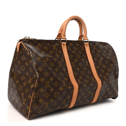 Louis Vuitton Monogram Keepall 50 2 of 10