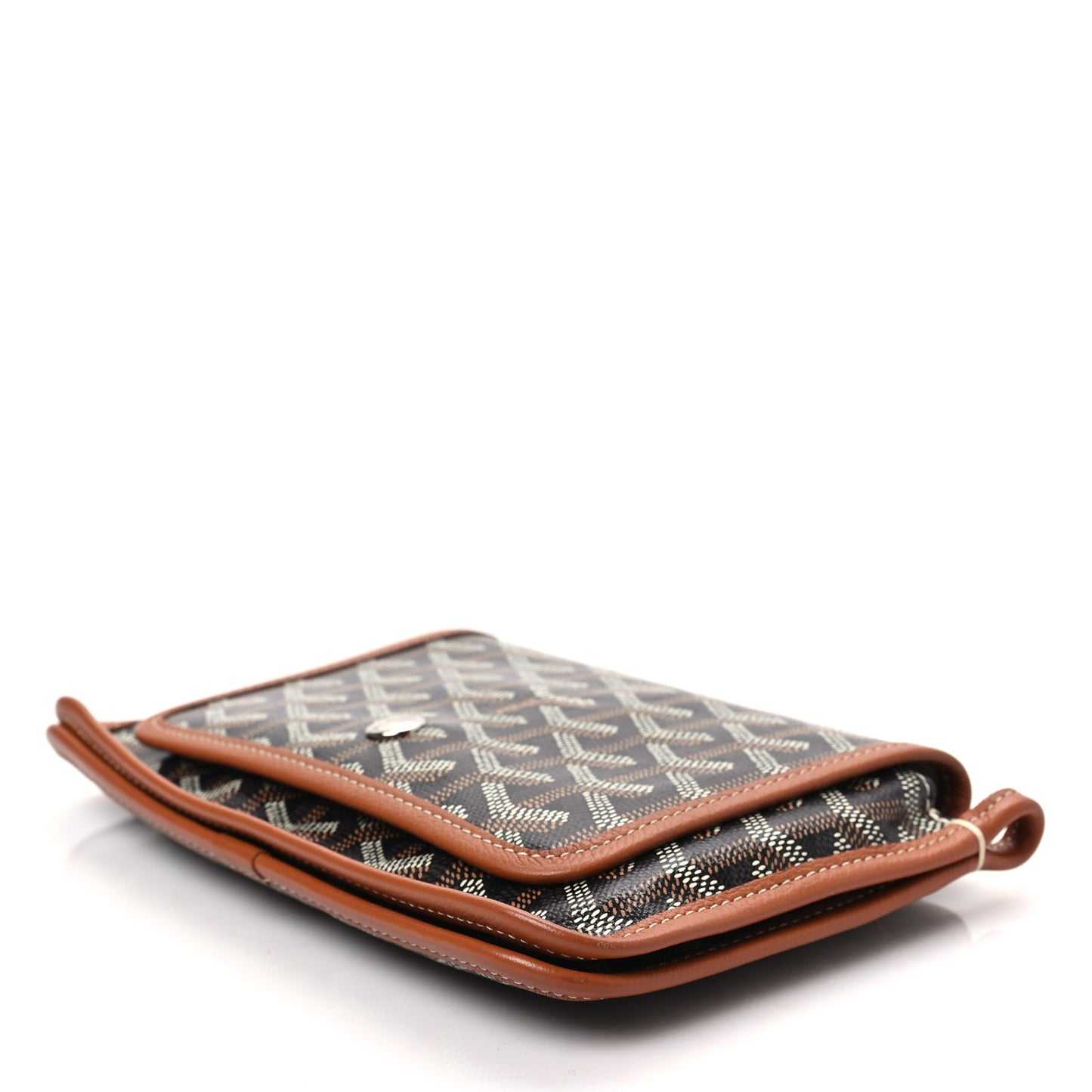 Goyardine Plumet Wallet Clutch Black Gold