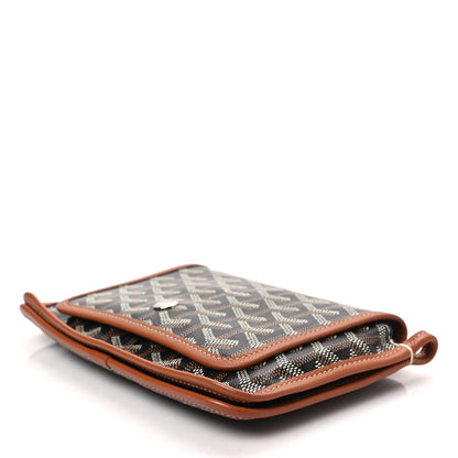 Goyard Goyardine Plumet Wallet Clutch Black Gold 6 of 7