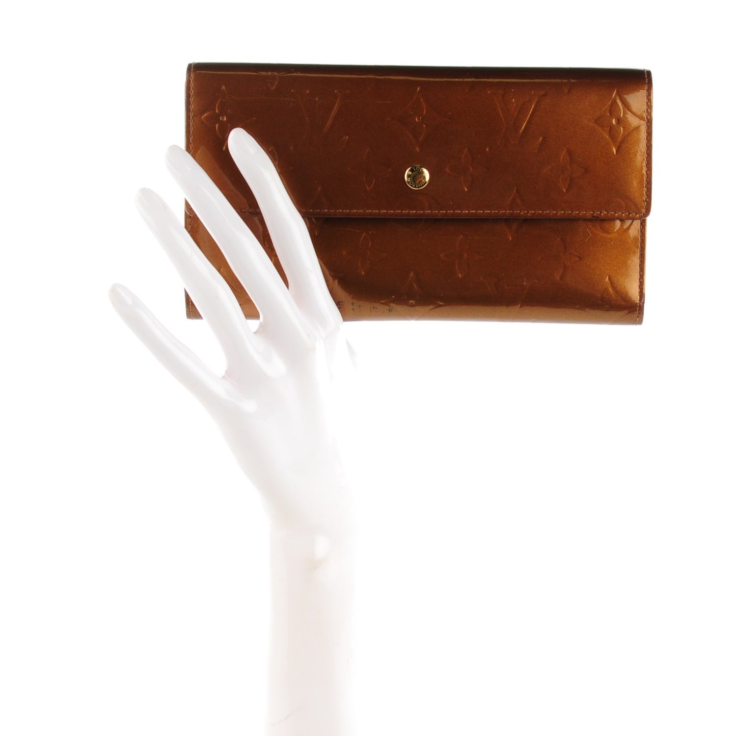 Vernis Porte Tresor International Wallet Bronze