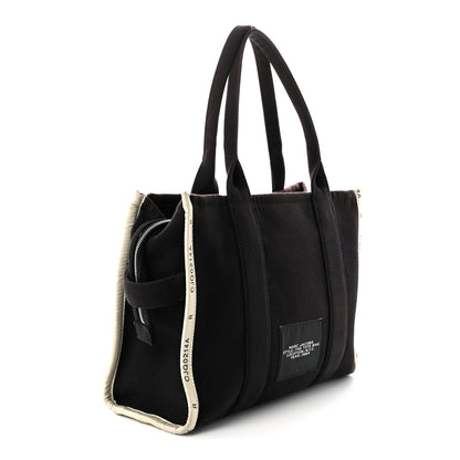 Marc Jacobs Jacquard Large The Traveler Tote Bag Black 3 of 12