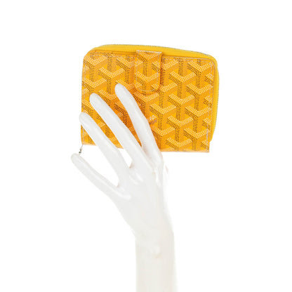 Goyard Goyardine Tuileries Wallet Yellow 2 of 7