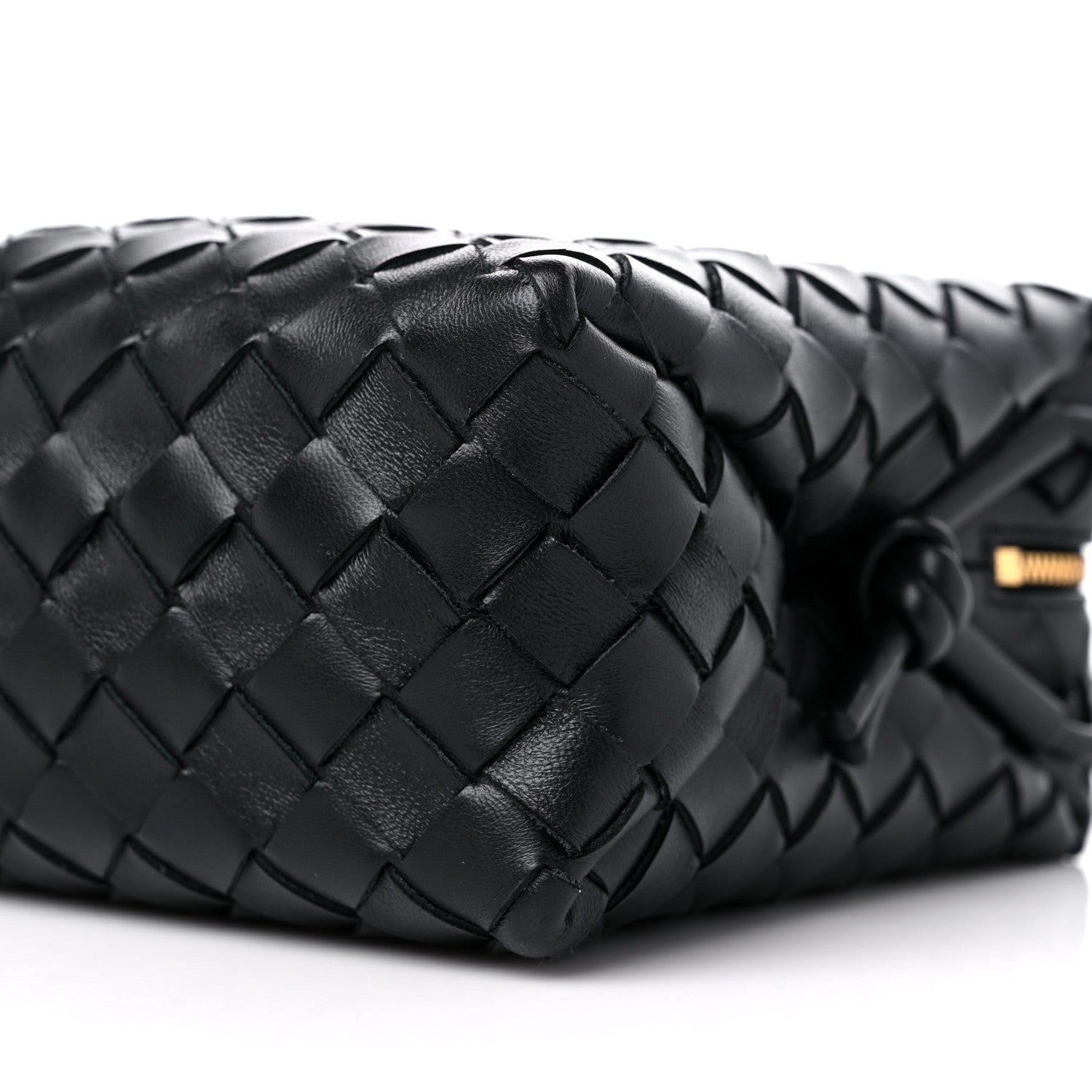 Bottega Veneta Nappa Intrecciato Small Loop Camera Bag Black 8 of 9