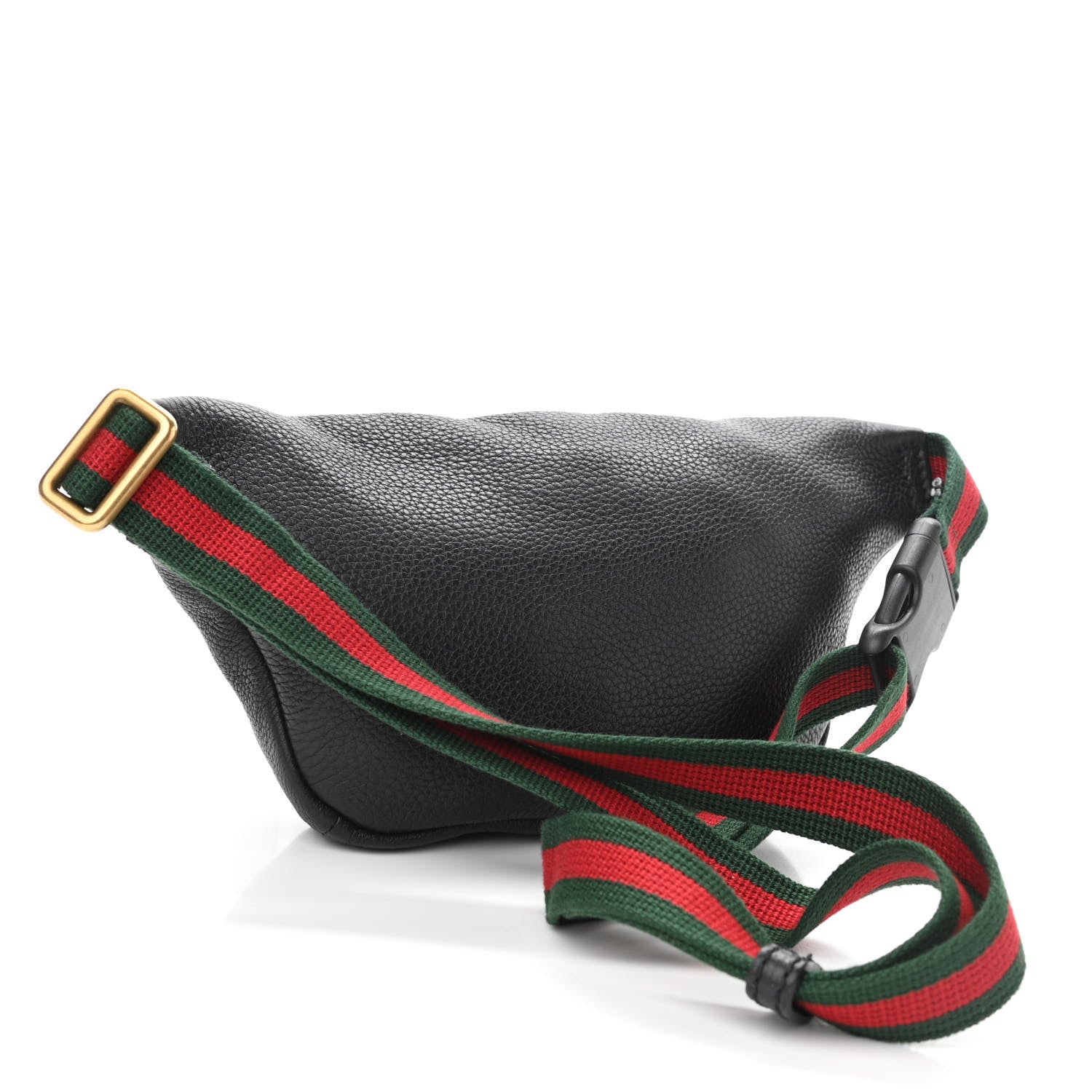 Gucci Grained Calfskin Small Logo Belt Bag Black 5 of 19