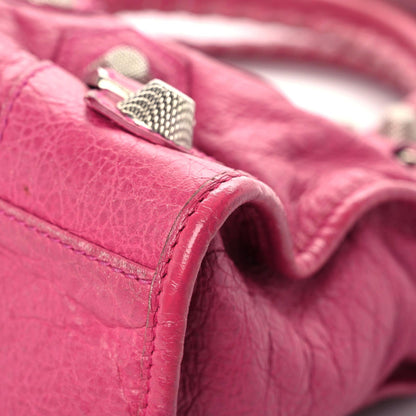 Balenciaga Agneau Giant 21 Silver Hardware City Cyclamen Fucsia 5 of 36