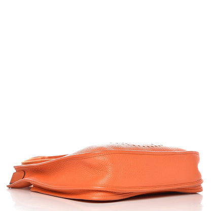 Hermes Taurillon Clemence Evelyne III PM Orange 4 of 11
