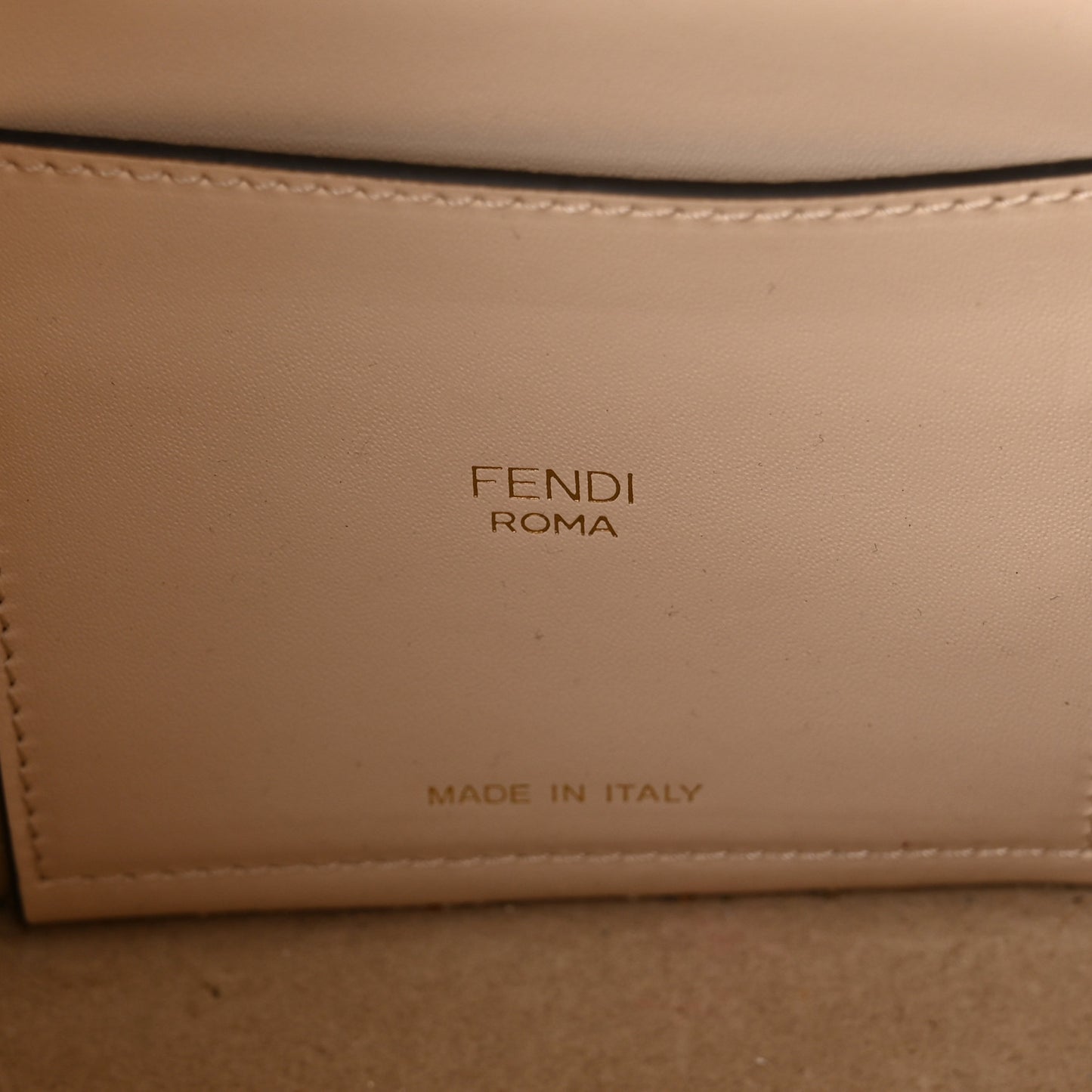 Vitello King Small Fendi Way Tote Camelia