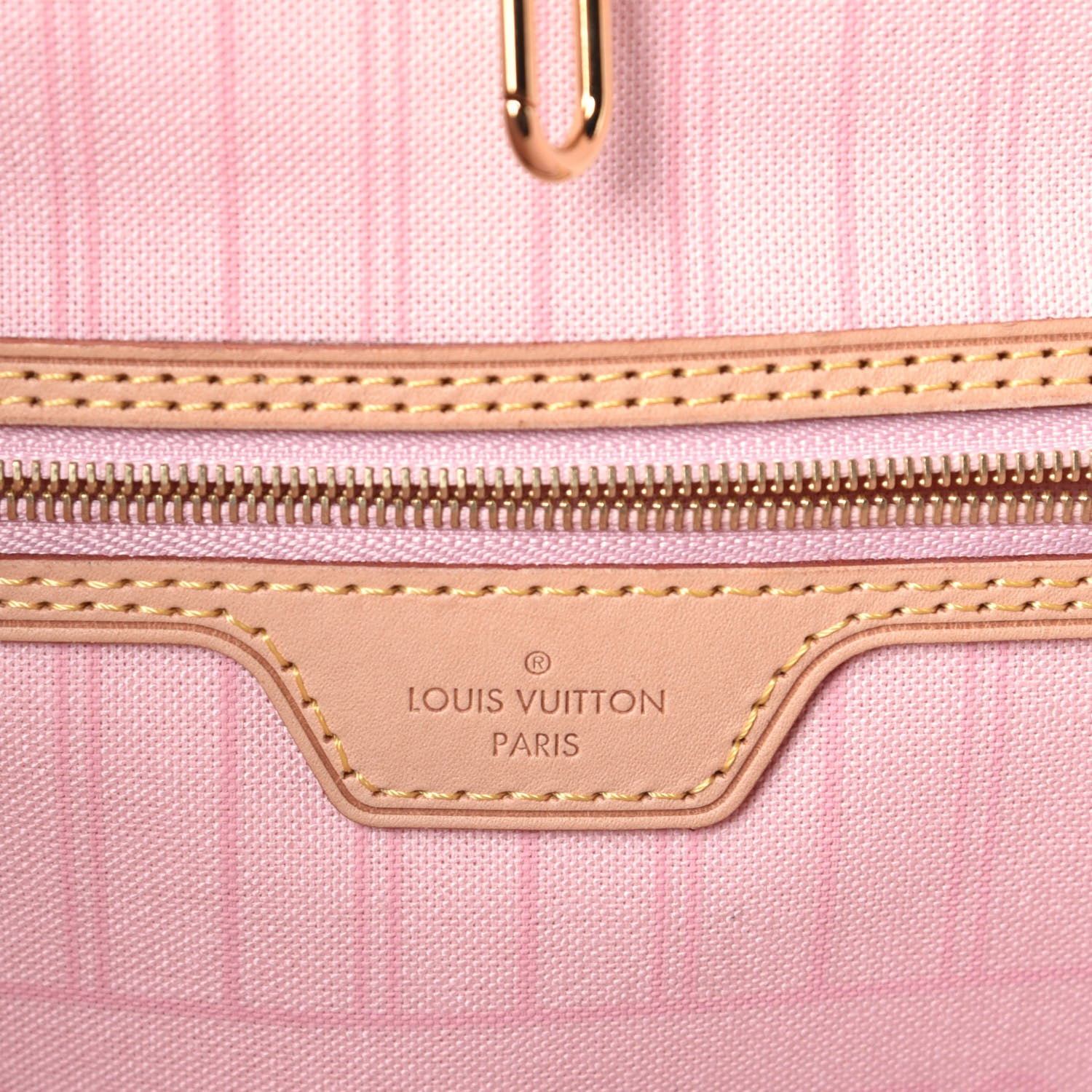 Louis Vuitton Damier Azur Neo Neverfull MM Rose Ballerine 11 of 20