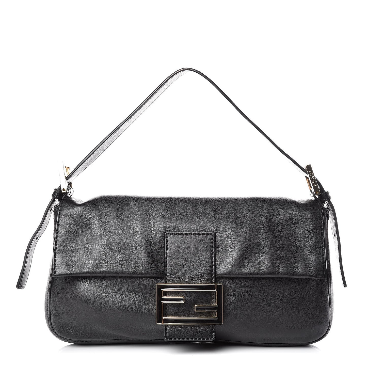 Calfskin Baguette Black