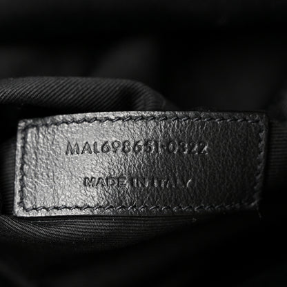 Saint Laurent Lambskin Quilted Maxi Icare Shopping Tote Black 7 of 10