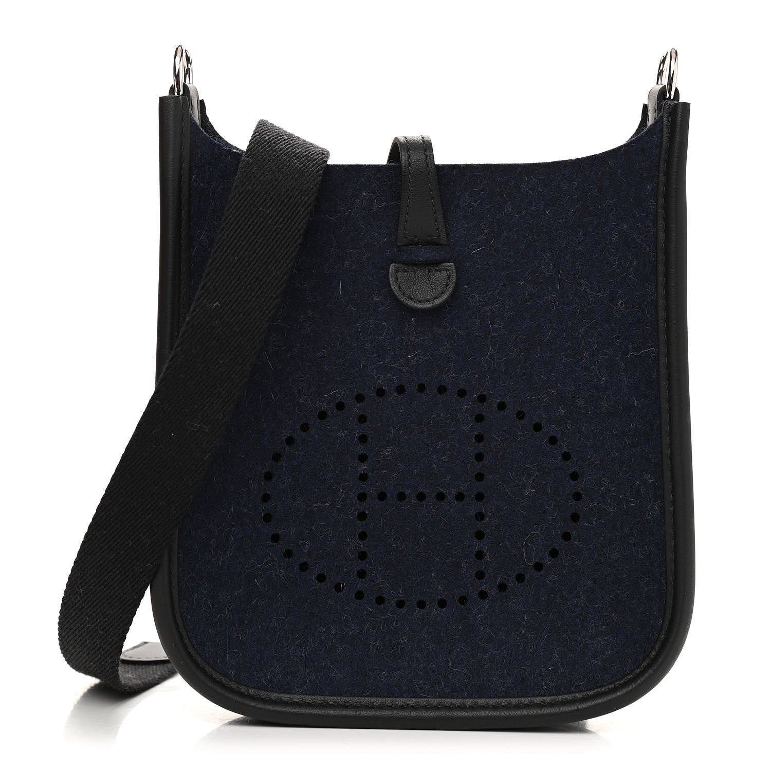 Hermes Feutre Swift Evelyne TPM Bleu Nuit Black 1 of 11