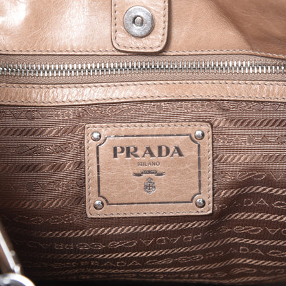 Prada Vitello Shine Tote Cammeo 7 of 11