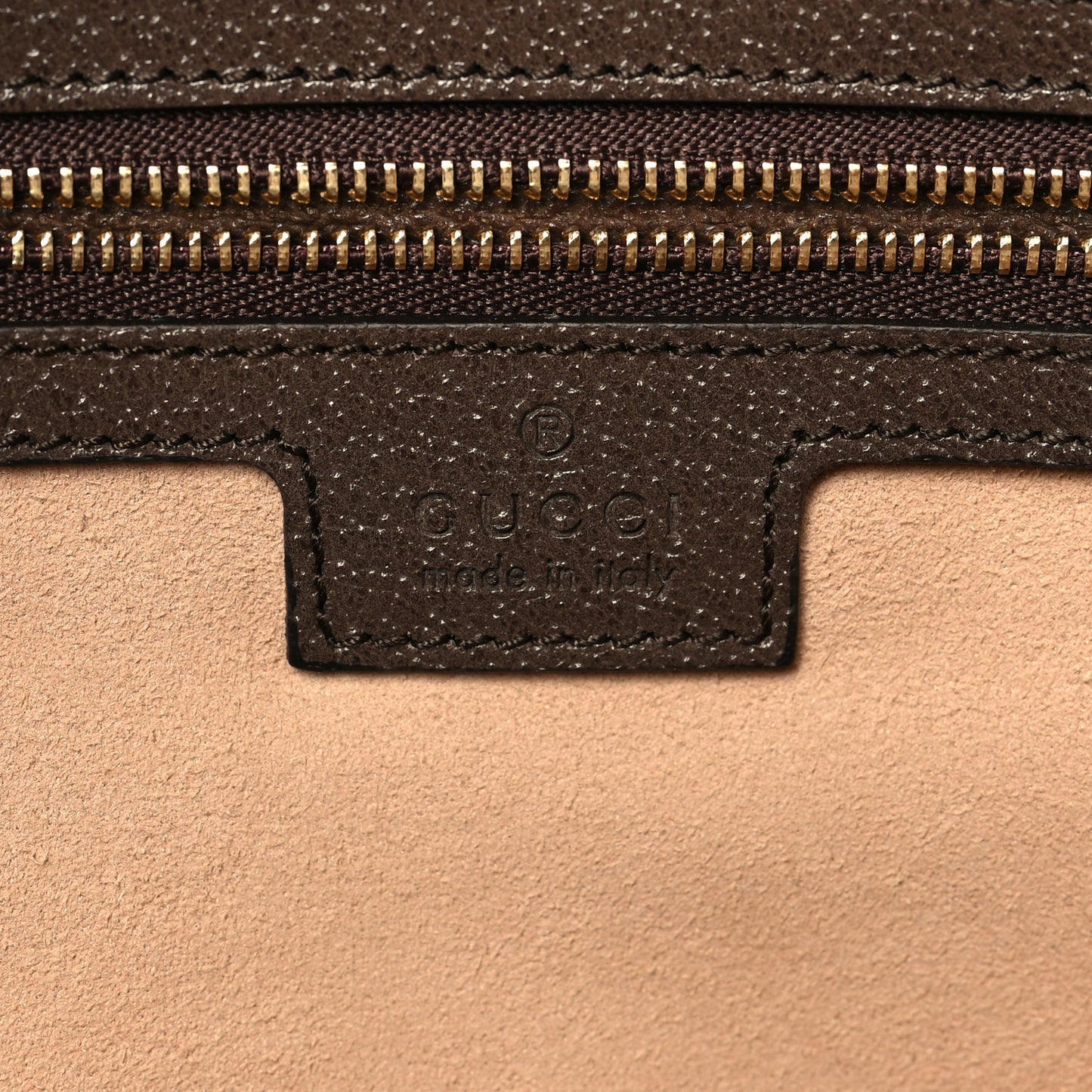 GG Supreme Monogram Textured Calfskin Web Medium Ophidia Shopping Tote Beige Ebony New Acero