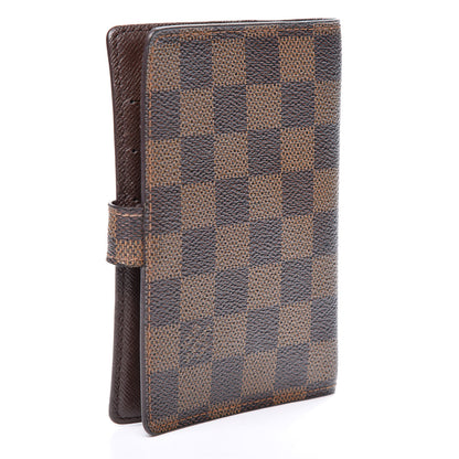 Louis Vuitton Damier Ebene Small Ring Agenda Cover 2 of 9