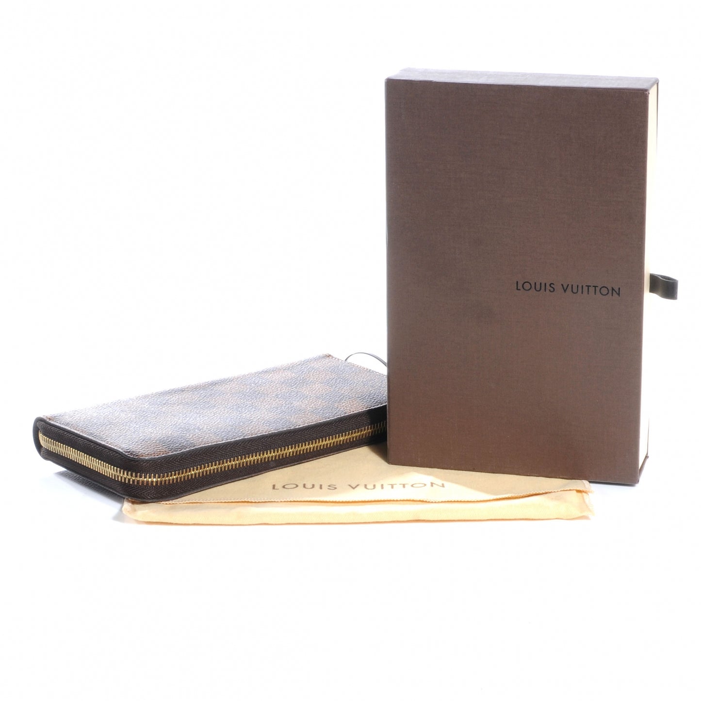 Damier Ebene Zippy Wallet