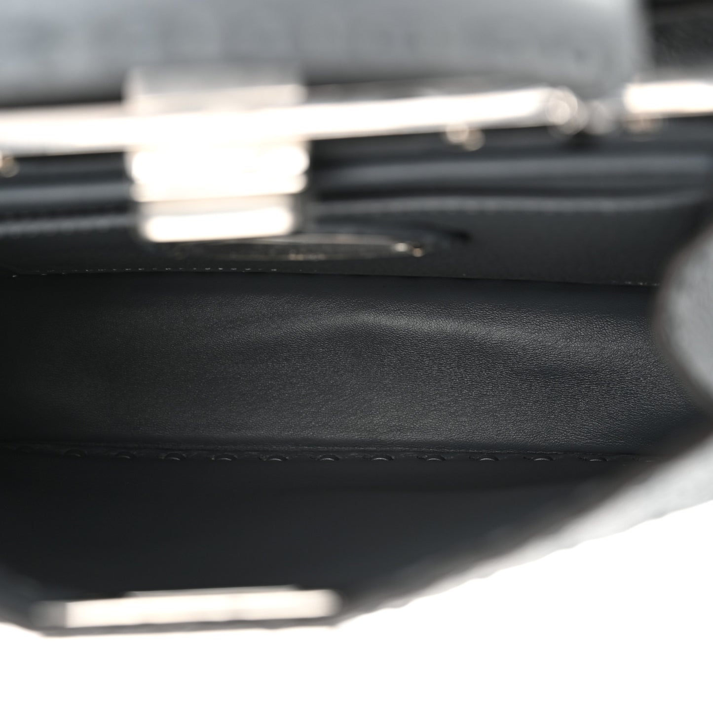 Cuoio Romano Selleria Chamois Small Peekaboo I SEE U Satchel Tempesta
