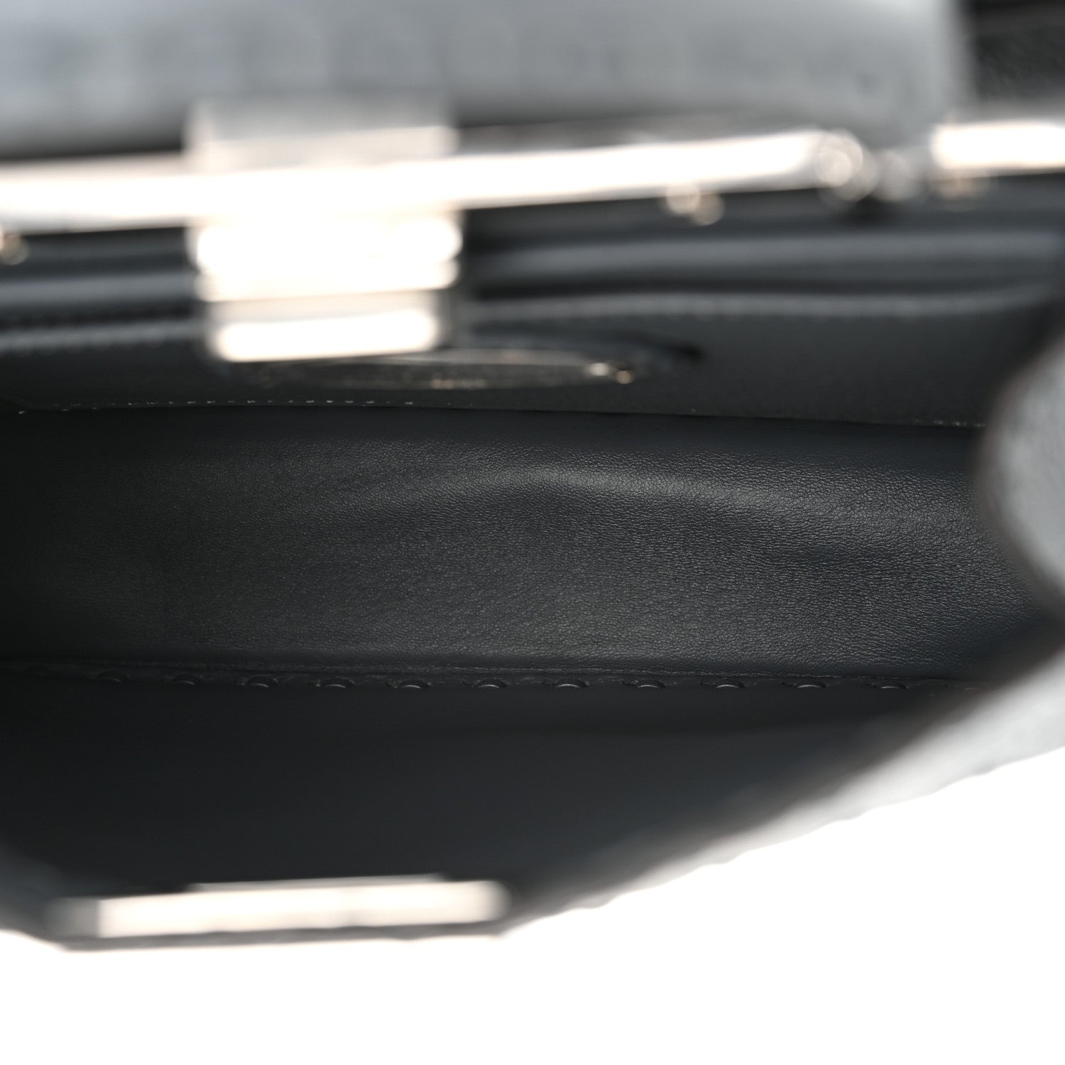 Fendi Cuoio Romano Selleria Chamois Small Peekaboo I SEE U Satchel Tempesta 6 of 10