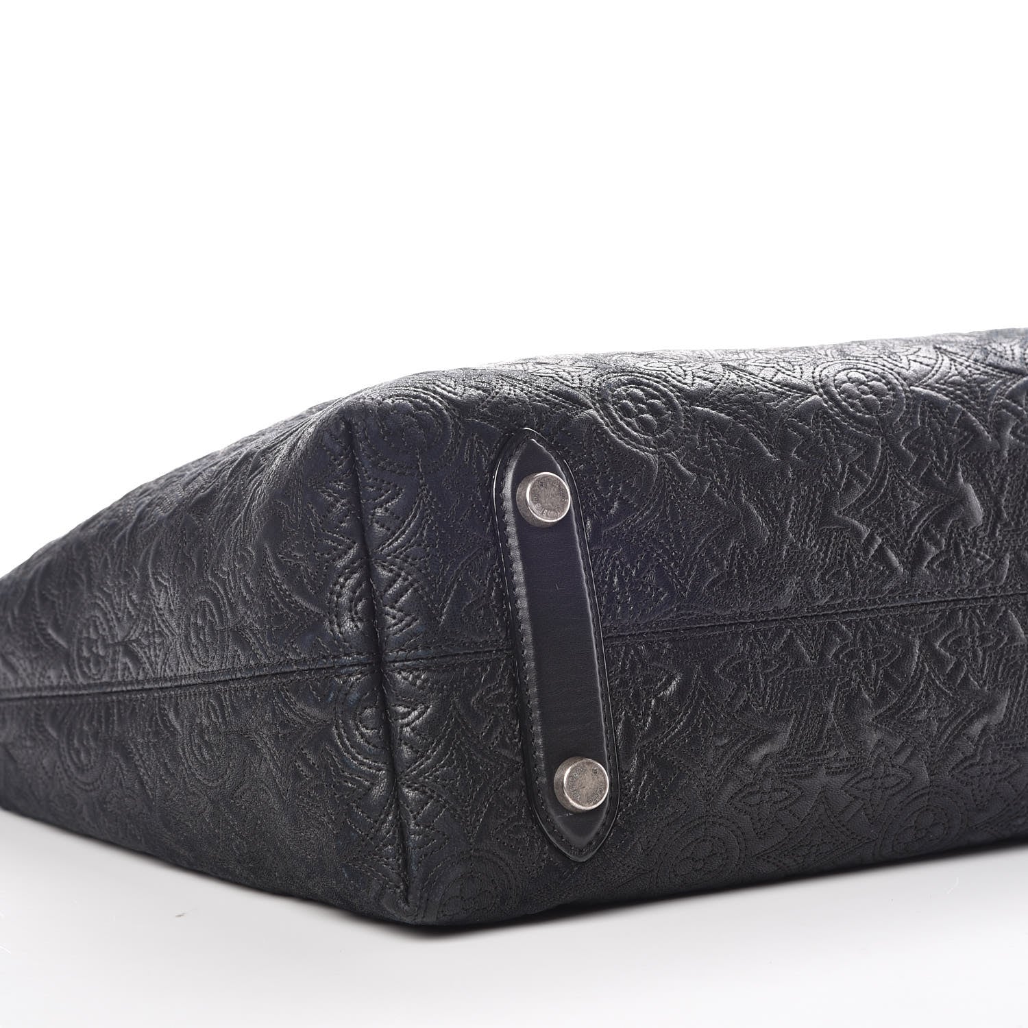 Louis Vuitton Monogram Lambskin Antheia Hobo PM Black 5 of 10